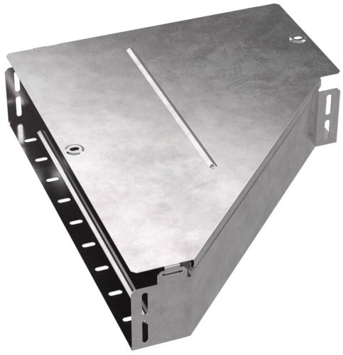 Переходник левый для лотка с крышкой Промрукав Стандарт 500х200х100 фото Переходник левый для лотка с крышкой Промрукав Стандарт 500х200х100 картинка